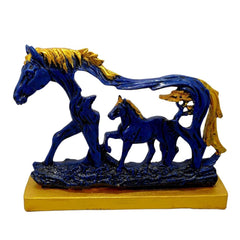 Horse with Baby Home Decoration Feng Shui & Vastu Gifting Showpiece