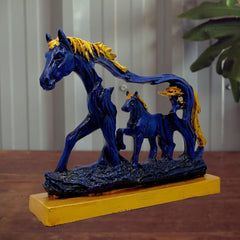 Horse with Baby Home Decoration Feng Shui & Vastu Gifting Showpiece