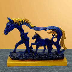 Horse with Baby Home Decoration Feng Shui & Vastu Gifting Showpiece