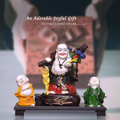 Laughing Buddha for Good Luck & Home Decor & House Warming Gift