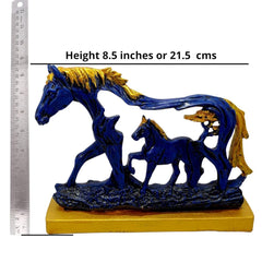 Horse with Baby Home Decoration Feng Shui & Vastu Gifting Showpiece