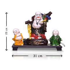 Laughing Buddha for Good Luck & Home Decor & House Warming Gift