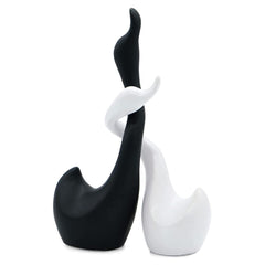 Set of 2 swan showpiece for Home and Office Decor