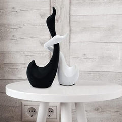 Set of 2 swan showpiece for Home and Office Decor