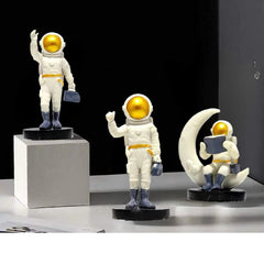 Set of 3 Astronaut showpiece for Home Décor