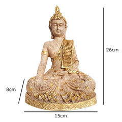 BHUMI SPARSH MUDRA Buddha Showpiece Statue, Idol for Gift and Home Decor