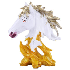 Polyresin Horse Face Idol for Home Décor