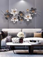 Black and White Metal Wall Arts