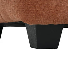 Grey Channel Tufted Sofa - 75 Inch Velvet Couch