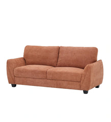 Grey Channel Tufted Sofa - 75 Inch Velvet Couch