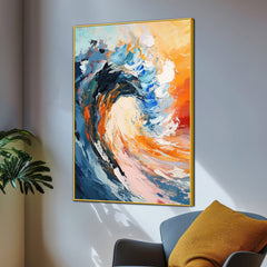 Freedom Of Beauty Cotton Canvas Wall Painting