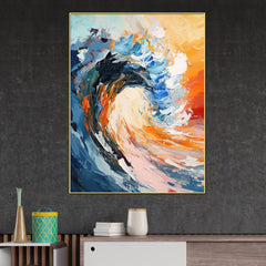 Freedom Of Beauty Cotton Canvas Wall Painting