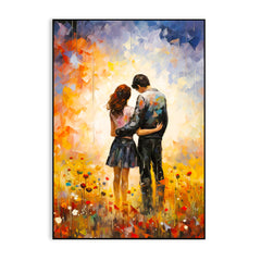 Beautiful Romantic Couple Love Canvas Wall Paintings & Arts