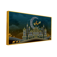 The Holy Mosque Canvas Wall Painting