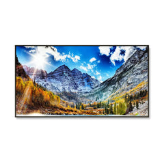Mountain Nature Scenery Canvas Painting