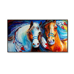 Majestic Horses Canvas Wall Painting