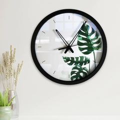 Palm Leaf Big Design Wall Clock