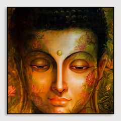 Calm Buddha Canvas Painting