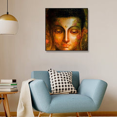 Calm Buddha Canvas Painting