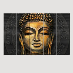 Buddha face abstract Wall Painting