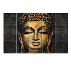 Buddha face abstract Wall Painting