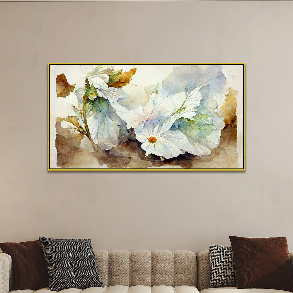 High Quality Flower Canvas Painting Wall Decoration