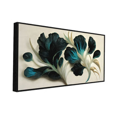 Abstract Elegant Floral Canvas Wall Painting