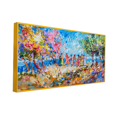 Colorful Modern Abstract Canvas Wall Painting