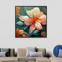 Contemporary Abstract 3d Flower Canvas Painting