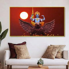 Hail Lord Vishnu Painting for Living Room