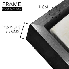 Premium Golden and Blue Floral Tree Canvas Painting - 3D Style Wall Art  for Living Room