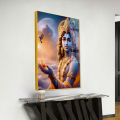 Beautiful Shri Krishna Acrylic Wall Paintings & Arts
