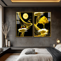 Captivating Creations: Modern Acrylic Wall Paintings to Inspire