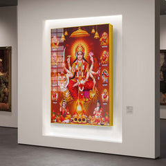 Goddess Maa Durga Bless Acrylic Wall Paintings & Arts