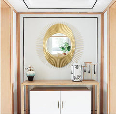 Golden Egg Accent Mirror