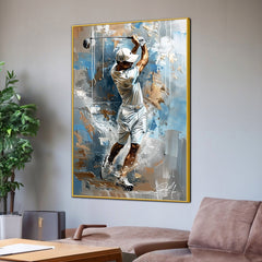 Lone Warrior On Final Walk Cotton Canvas Wall Painting
