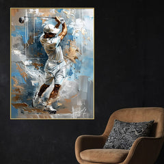 Lone Warrior On Final Walk Cotton Canvas Wall Painting