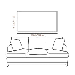 Abstract Colorful Tree of Life Acrylic Wall Art | Vibrant Sunset Landscape Painting