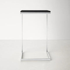 Square Black Marble Modern Designer Side Table