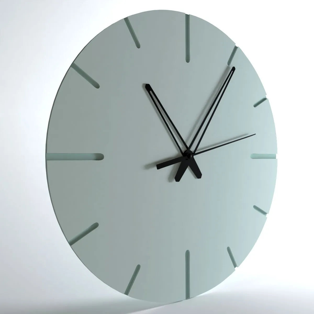 Austere Big Designer MDF Wood Wall Clock