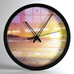 Dreamy Sunset Printed Big Wall Clock