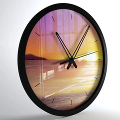 Dreamy Sunset Printed Big Wall Clock